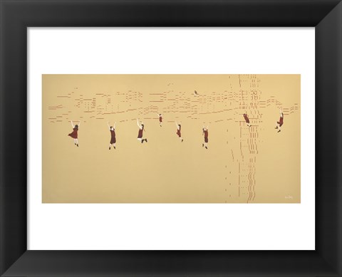 Framed Silent Music (Suspension) Print