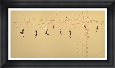 Framed Silent Music (Suspension) Print