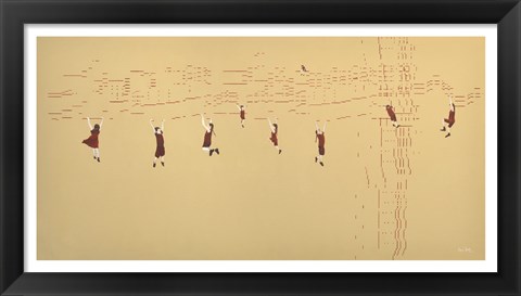 Framed Silent Music (Suspension) Print