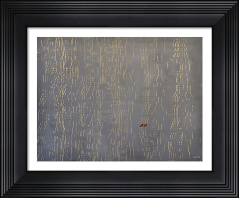 Framed Silent Music (You have taken my heart) Print