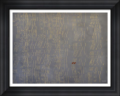 Framed Silent Music (You have taken my heart) Print