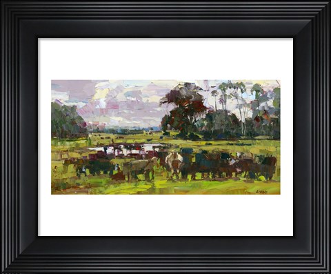 Framed Feed Time Print