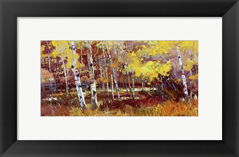 Framed September&#39;s Symphony Print