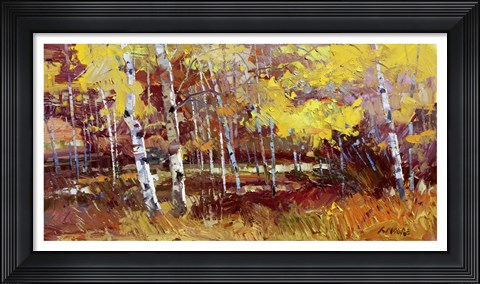 Framed September&#39;s Symphony Print