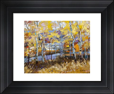 Framed September Stillness Print