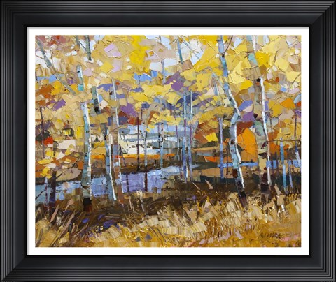 Framed September Stillness Print
