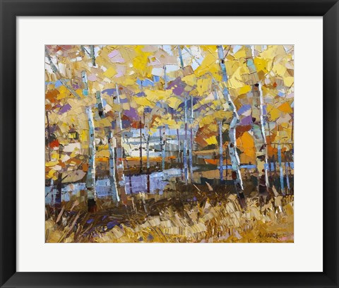 Framed September Stillness Print