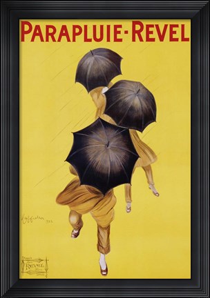 Framed Parapluie-Revel, 1922 Print