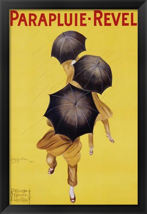 Framed Parapluie-Revel, 1922 Print