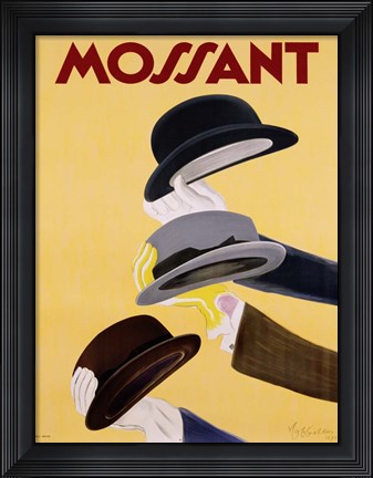Framed Mossant, 1938 Print