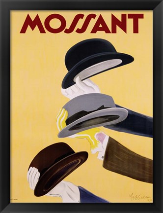 Framed Mossant, 1938 Print