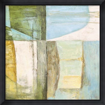 Framed Memoires de Mer Print