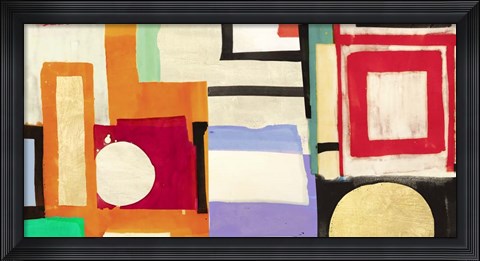 Framed Ships Sailing Quietly Print