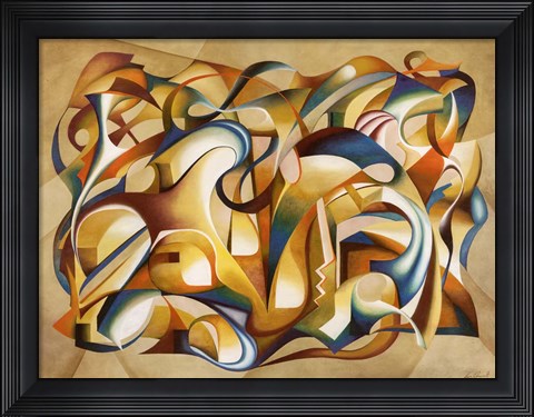 Framed Open Your Mind Print