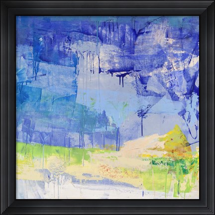 Framed Notte Serena I Print