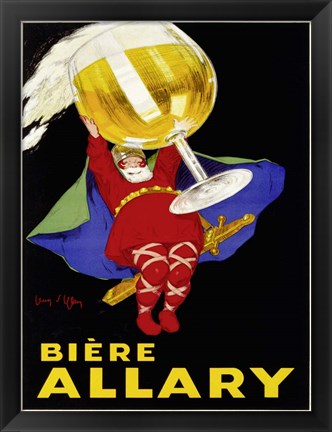 Framed Biere Allary, 1928 Print