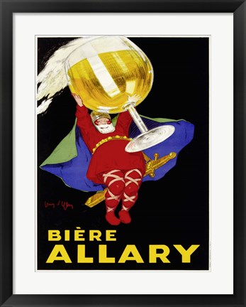 Framed Biere Allary, 1928 Print