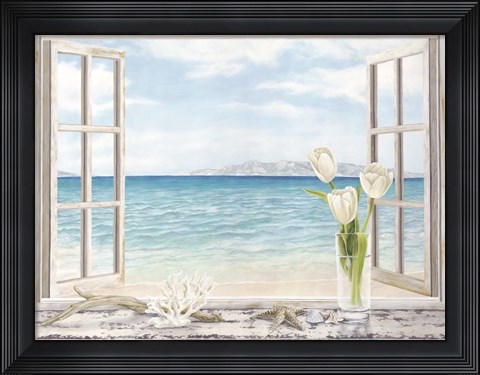 Framed Ocean View Print