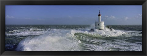 Framed La Teignouse, Bretagne Print