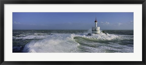 Framed La Teignouse, Bretagne Print