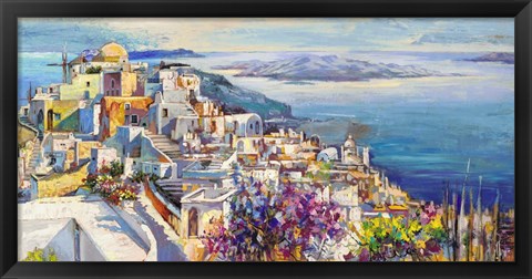 Framed Thira Print