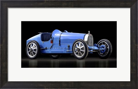 Framed Bugatti 35 Print