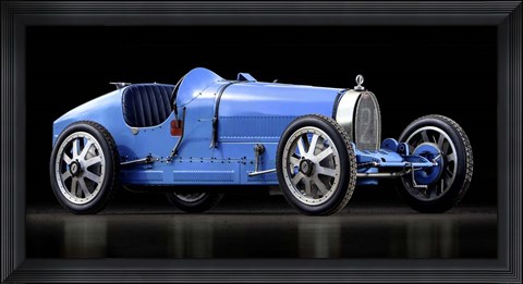 Framed Bugatti 35 Print