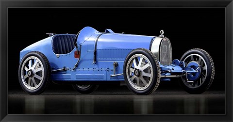 Framed Bugatti 35 Print