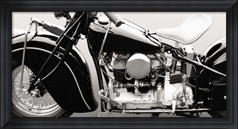 Framed Vintage American Bike Print