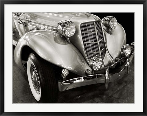 Framed Vintage Roadster Print