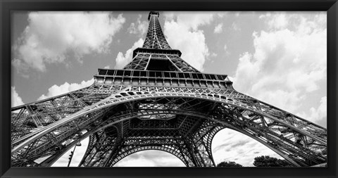 Framed Eiffel Tower in Spring Print