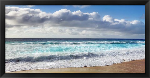 Framed Grande Anse, La Digue, Seychelles Print