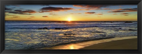 Framed Sunset, Leeuwin National Park, Australia Print