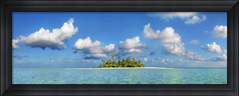 Framed South Male Atoll, Maldives Print