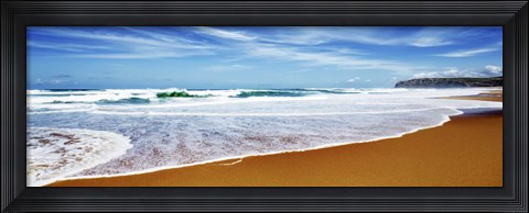 Framed Praia Azul, Portugal Print
