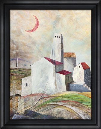 Framed Vicoli Misteriosi Print