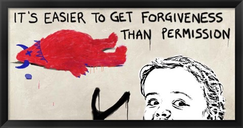 Framed Forgiveness Print