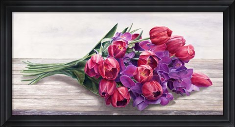 Framed Bouquet Print