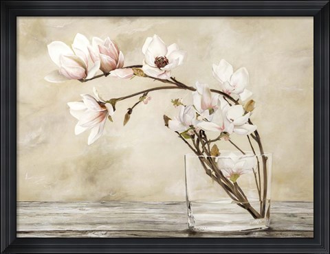 Framed Fiori di Magnolia Print