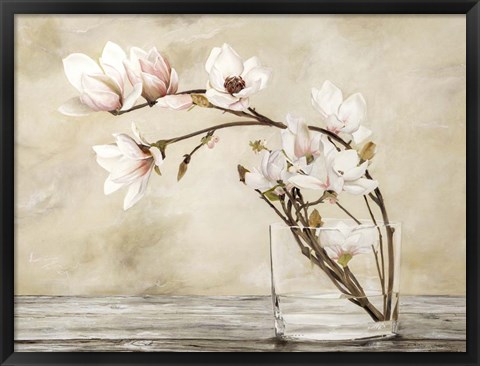 Framed Fiori di Magnolia Print