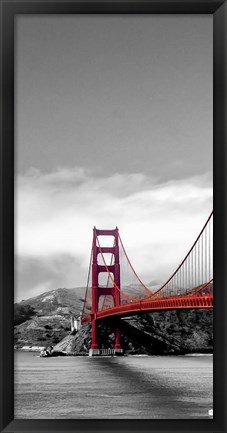 Framed Golden Gate Bridge I, San Francisco Print