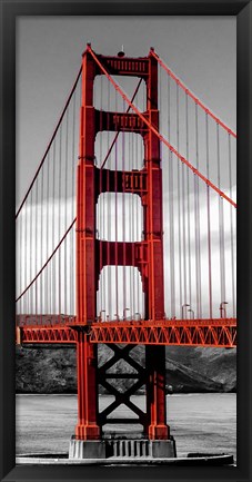 Framed Golden Gate Bridge II, San Francisco Print