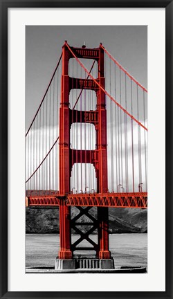 Framed Golden Gate Bridge II, San Francisco Print