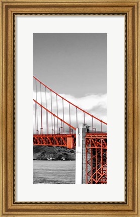 Framed Golden Gate Bridge III, San Francisco Print