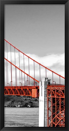 Framed Golden Gate Bridge III, San Francisco Print