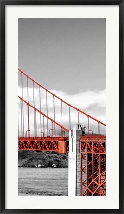 Framed Golden Gate Bridge III, San Francisco Print