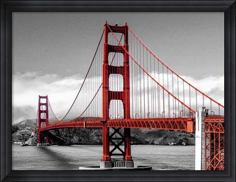 Framed Golden Gate Bridge, San Francisco Print