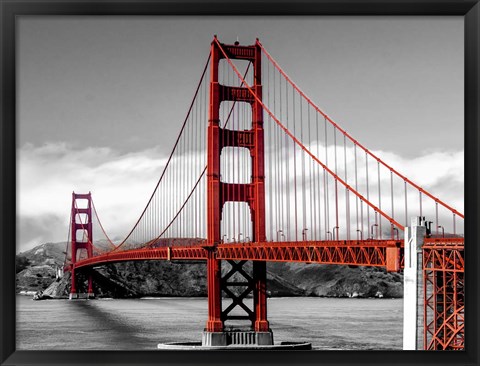 Framed Golden Gate Bridge, San Francisco Print