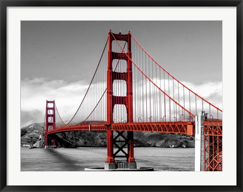 Framed Golden Gate Bridge, San Francisco Print