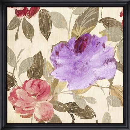 Framed Velvet Lovers II Print
